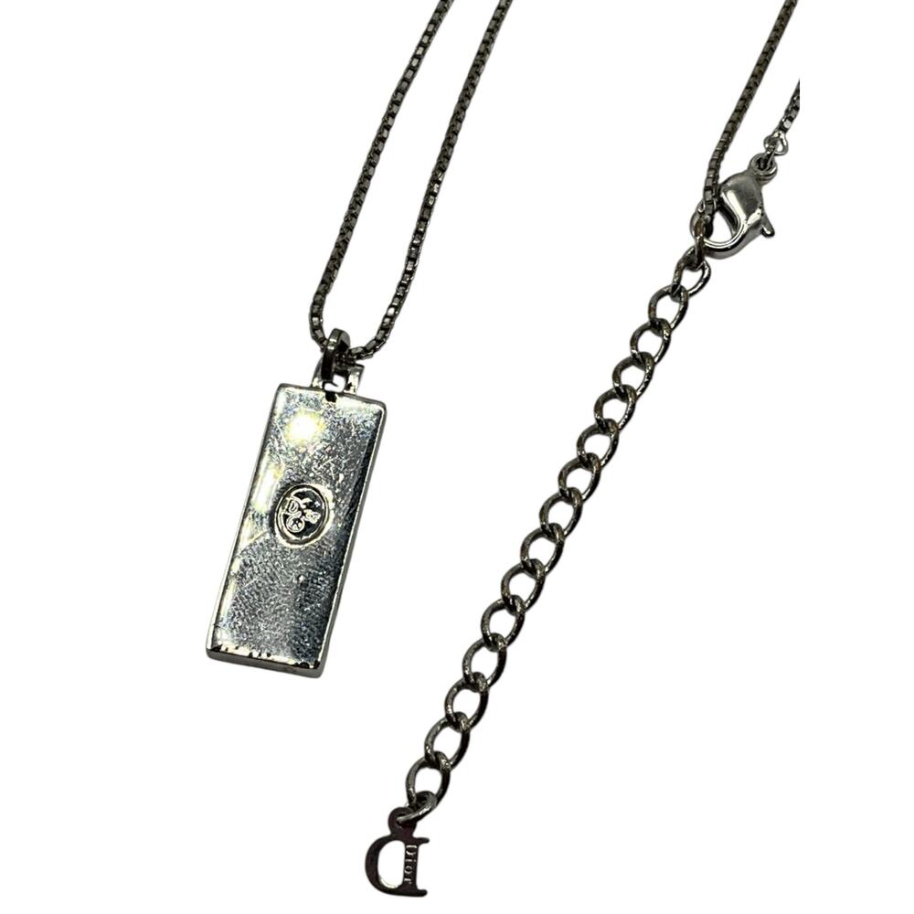 17. Dior Light Blue Trotter Necklace - Picture 2 of 9